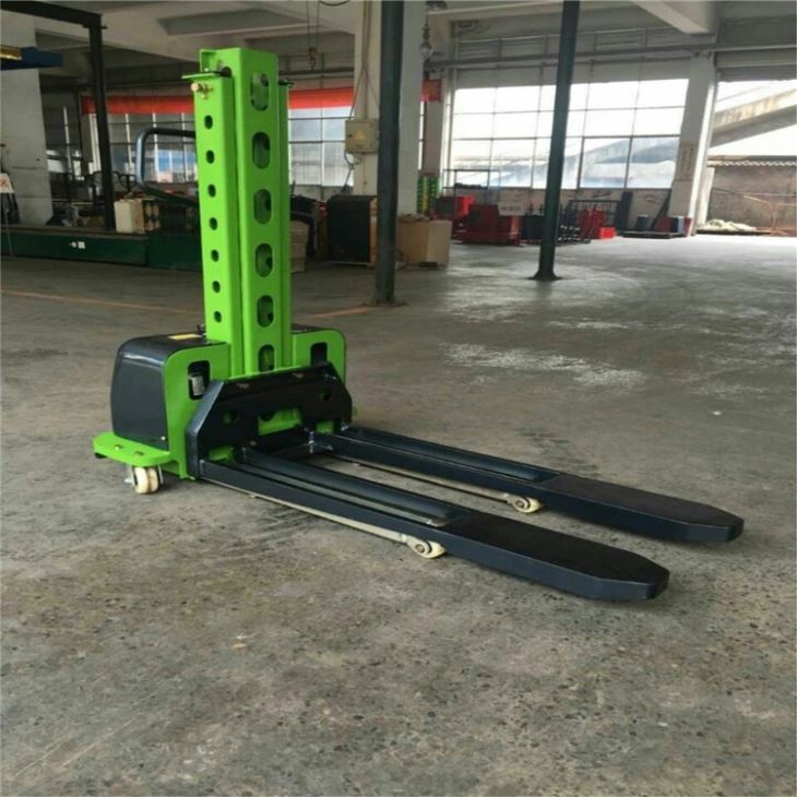 Light Duty Mini 500kg Self Loading Work Stacker Manufacturers