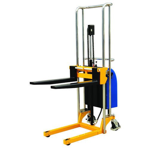 Semi Electric Stacker With Removeble Platform for sale